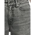 thumbnail image 4 of Time and Tru Women's Straight Crop Jeans, 4 of 4