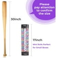 thumbnail image 2 of Birthday Wrapping Paper Iridescent Gift Wrap Mini Roll, 3 Rolls Happy Birthday Heart Stripes Printed for Girls Kids - 17 inch x 120 inch(10feet) Per Roll, 2 of 4
