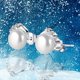 thumbnail image 4 of Pendientes de perlas, plata de ley 925, regalos de joyería fina para mujeres y niñas, joyas únicas de perlas pequeñas, 4 of 4