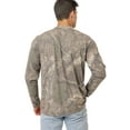 thumbnail image 4 of Realtree Men's Camo Long Sleeve Tri-Blend Shirt | Ultra-Soft Hunting Tee for Outdoors | Limited Edition, 4 of 7