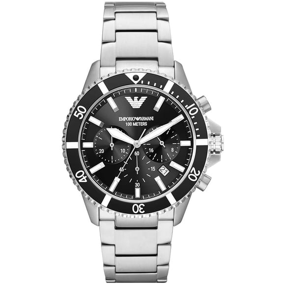 Reloj Emporio Armani Diver AR11360 de Acero Inoxidable Para Hombre