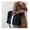 Black, variant on Korean Edition Simple Canvas Handbag Fashionable Spliced Color Contrast ShoulderBag Large Capacity Casual Commuting CrossbodyBag