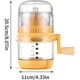 thumbnail image 5 of Citrus Juicer Manual Handheld Orange Juicer Yellow Portable Press For Lime And Grapefruit Fruit Extractor With Handle, 5 of 5