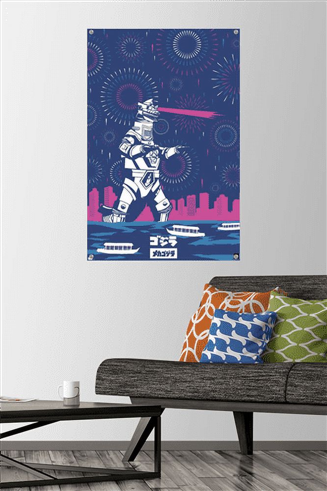 Godzilla - Mecha Godzilla Wall Poster with Pushpins, 22.375" x 34"