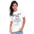 thumbnail image 5 of Betty Boop Winter Sports Skiing Short Sleeve Women's Graphic Tee Brisco Brands S, 5 of 6