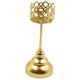 thumbnail image 5 of Candelabro para lamparilla de té, candelabro de centro de mesa, diseño hueco, decoración geométrica, soporte para decoración de Bar de boda Estilo D Macarena Portavelas candelita, 5 of 8