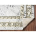 thumbnail image 4 of Brooklyn Collection Cream And Gold 2'4" X 7'10" Runner Rugs BK0228, 4 of 6
