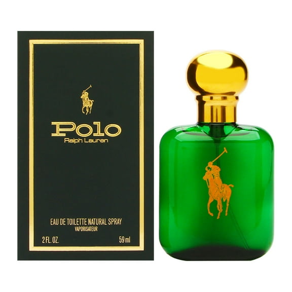 Ralph Lauren Polo Eau de Toilette Natural Spray for Men, 2 Ounce