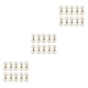 thumbnail image 1 of Billuyoard 10 ganchos de metal para llavero, accesorios duraderos y elegantes para manualidades de joyería DIY KC Gold Type1 NO1, 1 of 6