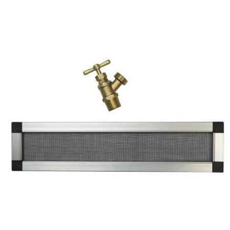 RTS Home Accents Rain Barrel Kit With Brass Spigot