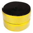 thumbnail image 3 of Bicycle Bar Tape, Water Resistant Carbon Fiber Pattern Vibration Resistant Handlebar Tape Soft  For Cycling Gold,Yellow, 3 of 8
