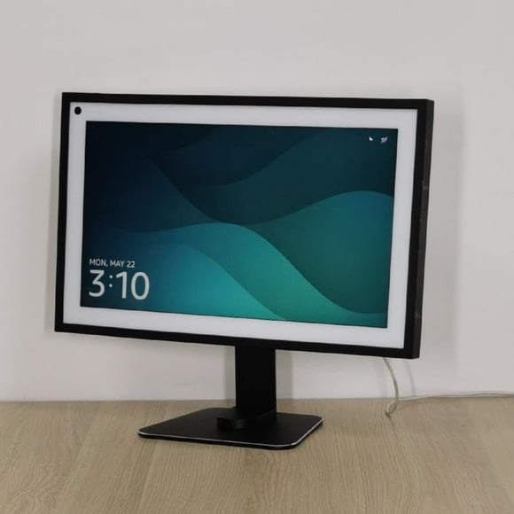 Amazon Echo Show 15 Stand Swivel and tilt, Only Made for Echo Show 15 Three Rotating shafts The Base is Made of Aluminum Which Makes The Product More Beautiful (Black) 025-05CA