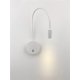 thumbnail image 3 of Lámpara de lectura de pared negra de 3 W, lámpara de escritorio de aluminio con cuello flexible y ajustable, lámpara de noche con interruptor LED, cuidado de los ojos, 3 of 5