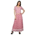 thumbnail image 1 of Moomaya Ensemble Palazzo Ample et Crop Top Robe Ethnique Imprimée Santon pour Femmes, 1 of 1