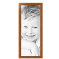 thumbnail image 2 of ArtToFrames 11" x 28" Honey Picture Frame, 11x28 inch Brown Wood Poster Frame (WOM-4097), 5 Pack, 2 of 8