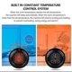 thumbnail image 4 of Elektrische Tragbare Heizung Mini Wand Montieren Hause Bro Desktop Warme Luft Heizung Wrmer Fan Stille Fern Schnelle Wrme Thermostatwei Hy, 4 of 4