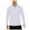 White, variant on GEWSEY Mens Polo Shirt Long Sleeve Athletic Breathable Collar Golf Shirt Performance, Moisture Wicking, Business Casual, Collared Shirt, Soft (Blue, M)