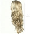 thumbnail image 3 of Dengmore Long Blonde Curly Hair With Bangs Wigs For Women Curly Hair Wig, 3 of 7