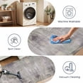 thumbnail image 5 of Washable Kitchen Runner Rug 2x5 ft, Modern Abstract Textured Kitchen Runner Rug, Non Slip Soft Low Profile Rug with PVC Backing for Kitchen Sink, Hallway & Laundry Room, 5 of 6