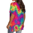 thumbnail image 5 of Gibobby Camisa&nbsp;Moda Mujer Camisa de jogging de manga corta（Verde， XXL), 5 of 5