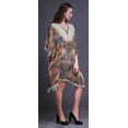thumbnail image 5 of Phagun Ladies Plus Size Kaftan Summer Wear Beach Coverup Kimono Kaftan-4X-5X, 5 of 6