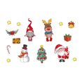 thumbnail image 2 of VOAVEKE Fridge Magnets,Refrigerator Magnets,Christmas Magnetic Garage Door Stickers Holiday Parties Car Magnets Refrigerator Decorations Magnets, 2 of 6
