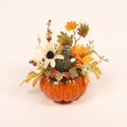 thumbnail image 2 of Juego de 3 decoraciones de mesa que incluyen calabaza artificial para decoraciones de otoño de Acción de Gracias de Halloween (cada pieza tiene una forma diferente), 2 of 5