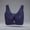 A1_Blue, variant on Plus Size Full Coverage Lace Lifting Tshirt Bra Summer Thin Full Cup Bra Wireless Lace Wide Straps Everyday Bra Lift Bust Shaping Bra Posture Correcting No Underwire Bra for Seniors Purple 46D