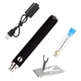 thumbnail image 1 of Injueey Soldador USB Herramienta de soldadura recargable Suministros de calor rápido Azul Accesorios para electrodomésticos Negro, 1 of 6