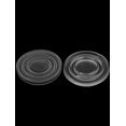thumbnail image 2 of Uxcell 30pcs 24x3mm Almohadilla de plástico transparente antideslizante para mesa de vidrio, 2 of 5