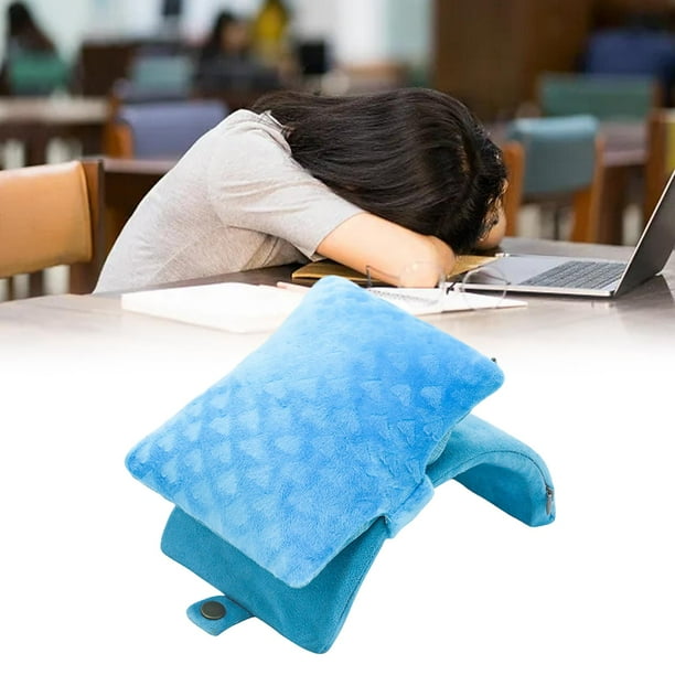 Almohada para Siesta de Escritorio Almohada para Siesta Cojin de Apoyo Almohada para Cuchara Almohada para Brazo Almohada Arqueada para Viajes Es Azul Macarena Almohadas para brazos Walmart en linea