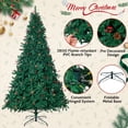 thumbnail image 6 of BSHAPPLUS 9 ft Pre-Decorated Christmas Tree with Pine Cones and Berrys,2800 Branch Tips,Artificial Holiday Xmas Tree with Metal Base,Green, 6 of 11