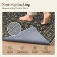 thumbnail image 5 of KUETH Modern 5x7 Area Rugs for Living Room, Non Slip Machine Washable Retro Rugs, Low Pile Chenille Print Rug for Bedroom, Dining Room, Home Office, 5 of 10