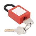thumbnail image 1 of Tagout Lock, UV Proof Rustproof   Impact Resistant With Brass Keys For Industrial Equipment, 1 of 8