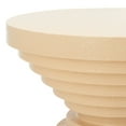 thumbnail image 6 of SAFAVIEH Glynn Modern Style Cream Round Accent End Table (11.8 in. W x 11.8 in. D x 18.5 in. H), 6 of 7