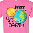 thumbnail image 4 of Inktastic Earth Day Peace Love Earth T-Shirt, 4 of 5