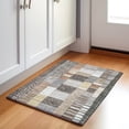 thumbnail image 4 of Dalyn Rugs Machine Washable Indoor/Outdoor Chantille Brown 1'8" x 2'6" Rug, 4 of 7