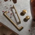 thumbnail image 4 of Goo-Ki Vintage Retro Brass Zinc Alloy Cabinet Knob - Single Hole Center Affordable Luxury Cabinet Pull Hardware for Bedroom, Kitchen, 10 Pack, 4 of 6