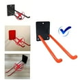 thumbnail image 3 of Pack of 2 Easy Install 10Inch Heavy Duty Wall Hooks for Garden Garage Tools, 3 of 11