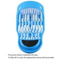 thumbnail image 5 of Kissbuty Limpiador de pies mágicos, limpiador de pies simple, ducha de pies, spa, cepillo de limpieza fácil para pies, exfoliante, masajeador de pies, zapatilla para adultos unisex, 1 unidad (azul), 5 of 5