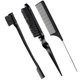 thumbnail image 1 of 3 Pieces Teasing Brush Set Edge Brush And Comb Bristle Hair Brush Teasing Comb Grooming Combs Sturdy Rat Tail Comb For Travel Hair Stylist Women Baby, 1 of 1