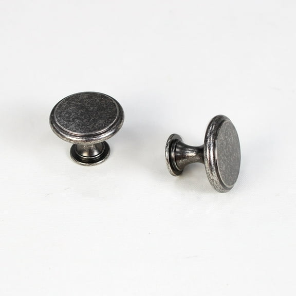 Lumi Home Furnishings Cabinet Knob Classic Antique Nickel 2-Pack