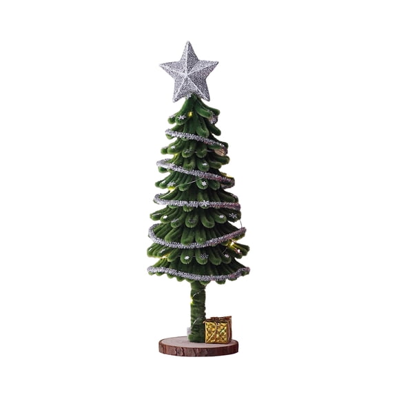 Mini Christmas Tree 2025, Tabletop Christmas Tree for Indoor Christmas Decorations Holiday Party Ornagment, Christmas Centerpieces for Tables
