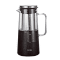 thumbnail image 2 of LOVEVER Cold Brew Coffee Maker 36OZ Glass & Stainless Steel Iced Coffee Pitcher with Handle and Double Layer Fine Mesh Filter, 2 of 8