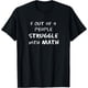 thumbnail image 1 of 5 Out of 4 People Struggle with Matemáticas Camiseta divertida, 1 of 2