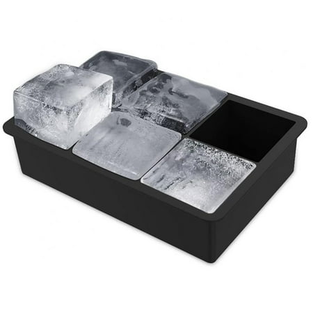 

Ice Cube Tray Square Ice Tray and Sphere Ice Ball Maker Reusable and BPA Free