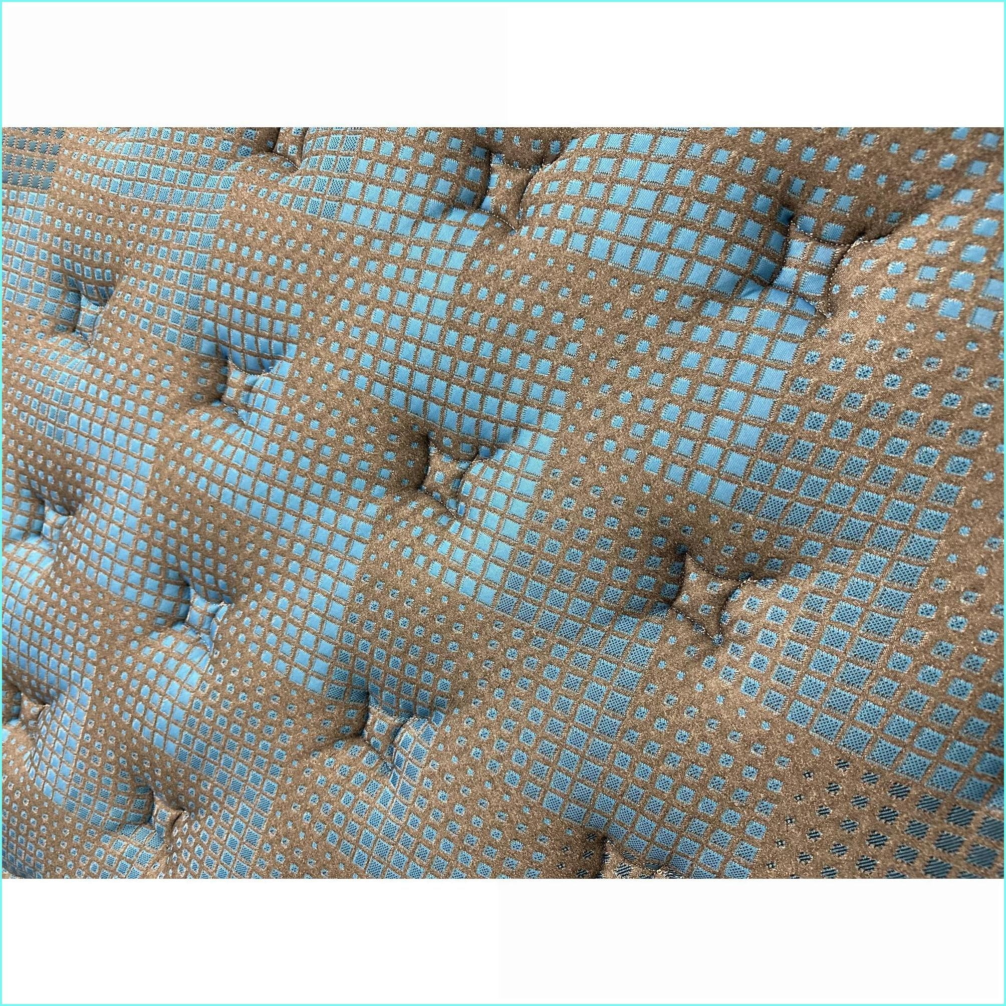 Mattresses | Restonic 14'' Euro Top Hybrid Mattress | Plush Comfort | California King | Foam | Slate Gray + Sky Blue