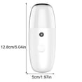 thumbnail image 2 of Vogacara 1 Uds. Práctico pulverizador facial USB atomización agua Mister humidificador facial portátil cuidado de la piel mujer herramienta hidratante Protección de la piel Vogacara CE1723-00B, 2 of 6