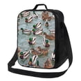 thumbnail image 1 of Balery Mallard Ducks Swimming Caja de Almuerzo y Bolsa de Almuerzo para Hombres y Mujeres, Bolsa de Almuerzo Reutilizable con Gran Capacidad, Bolsa de Almuerzo Aislada, 1 of 7
