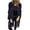 Black, variant on MIUOWANP Black and Friday Lady Jacket Women's Loose Casual Solid Color Shawl Jacket With Plush Tassel Design For And Winter Cardigan Black L